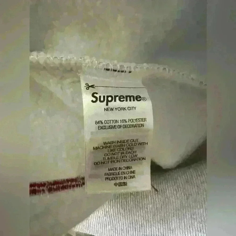 Supreme Team Chenille Hooded Sweatshirt - Picture 7 of 8